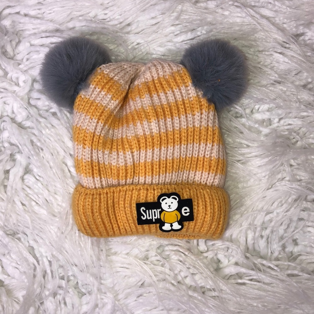 ⭐️Adorable Teddy Bear Beanie